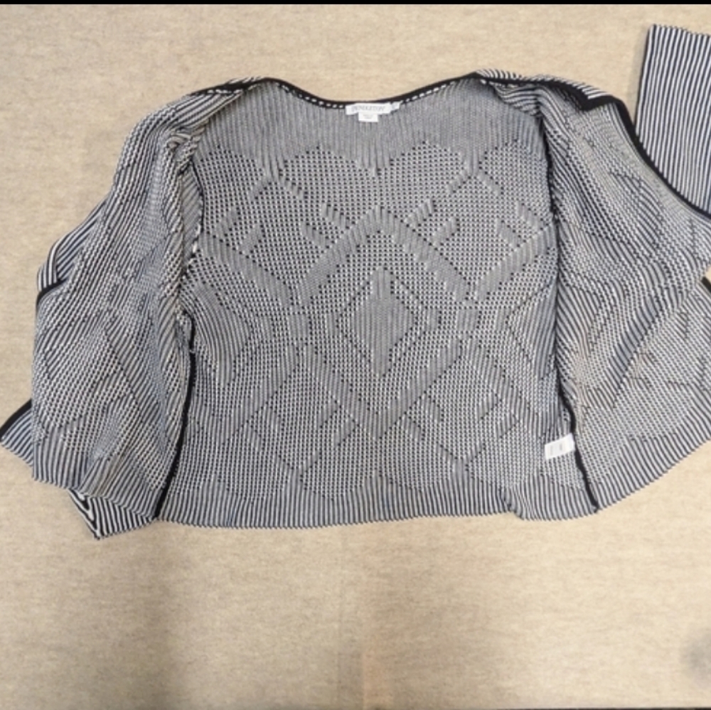 Pendleton Cotton Black & White Patterned Women's … - image 6